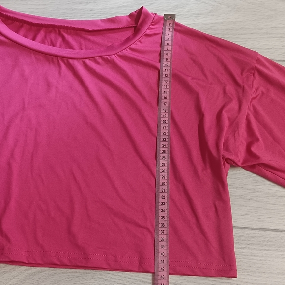 Plus Size Women Solid Color Off-Shoulder Long Sleeve Blouse And Slit Pants suite - Picture 8 of 16